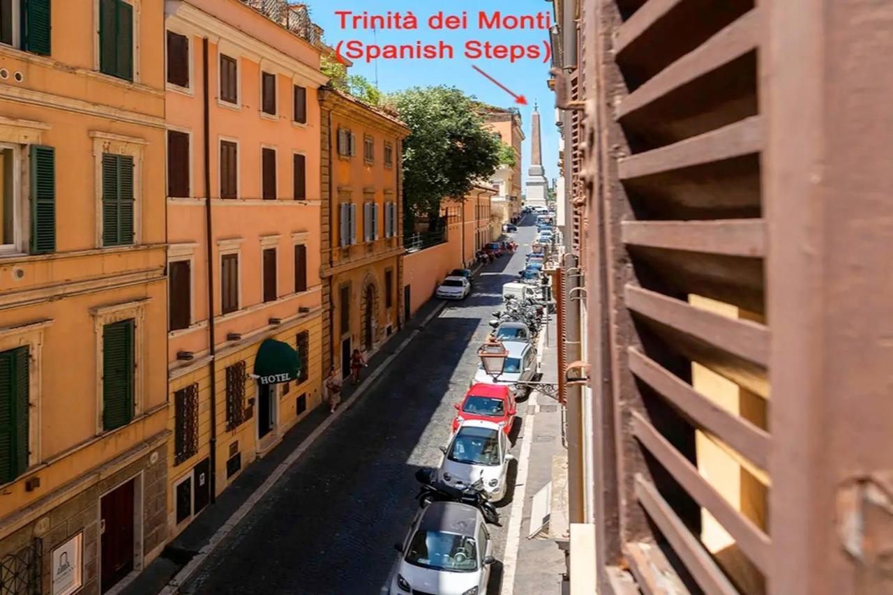 Spanish Steps Amazing Apartment Rome Exterior photo